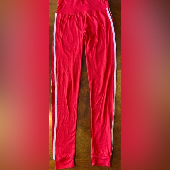 Boom Boom Jeans Red Women's Athletic Pants size Small - Picture 2 of 2
